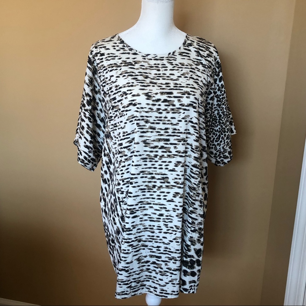 Urban outfitters cheetah T-shirt dress
